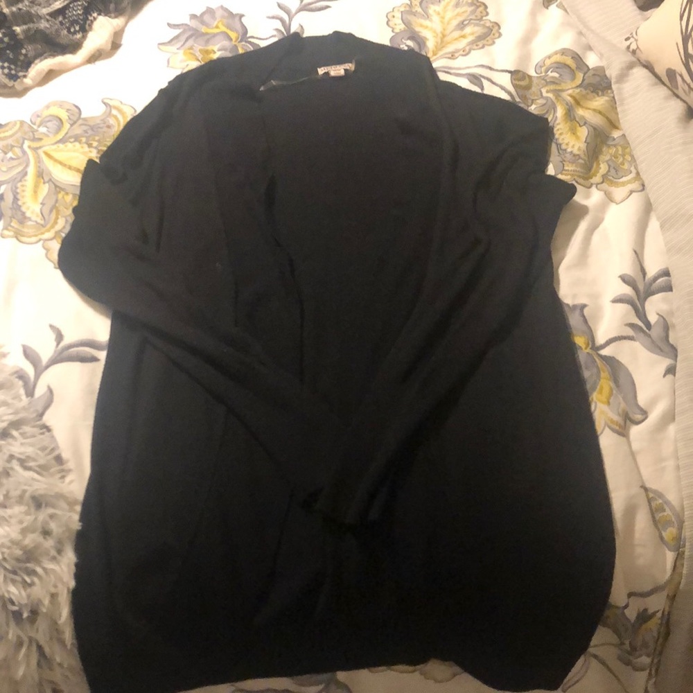 Black cardigan